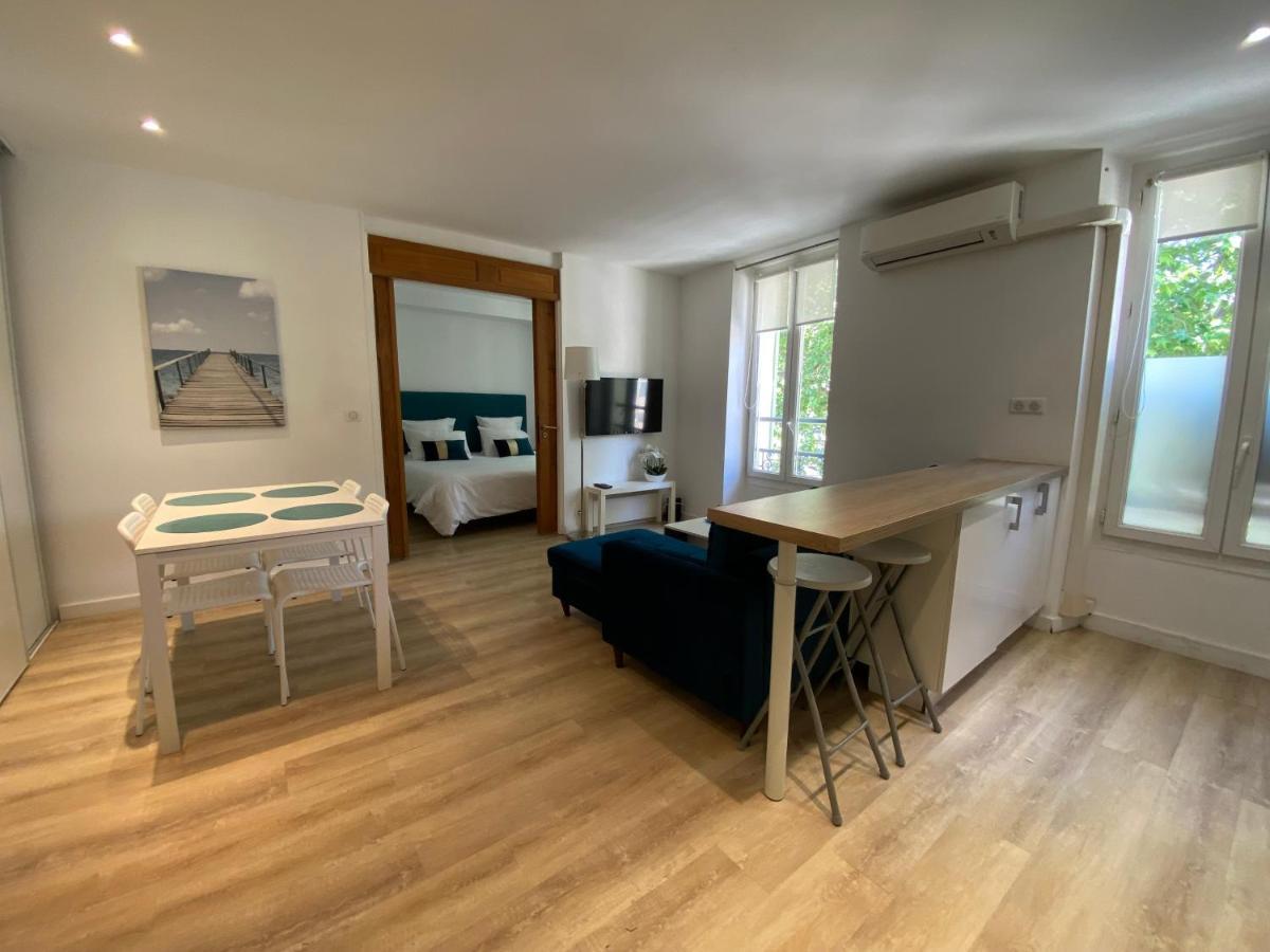 2 Pieces - Croisette Et Plages A 10 Mn A Pieds Cannes Bagian luar foto