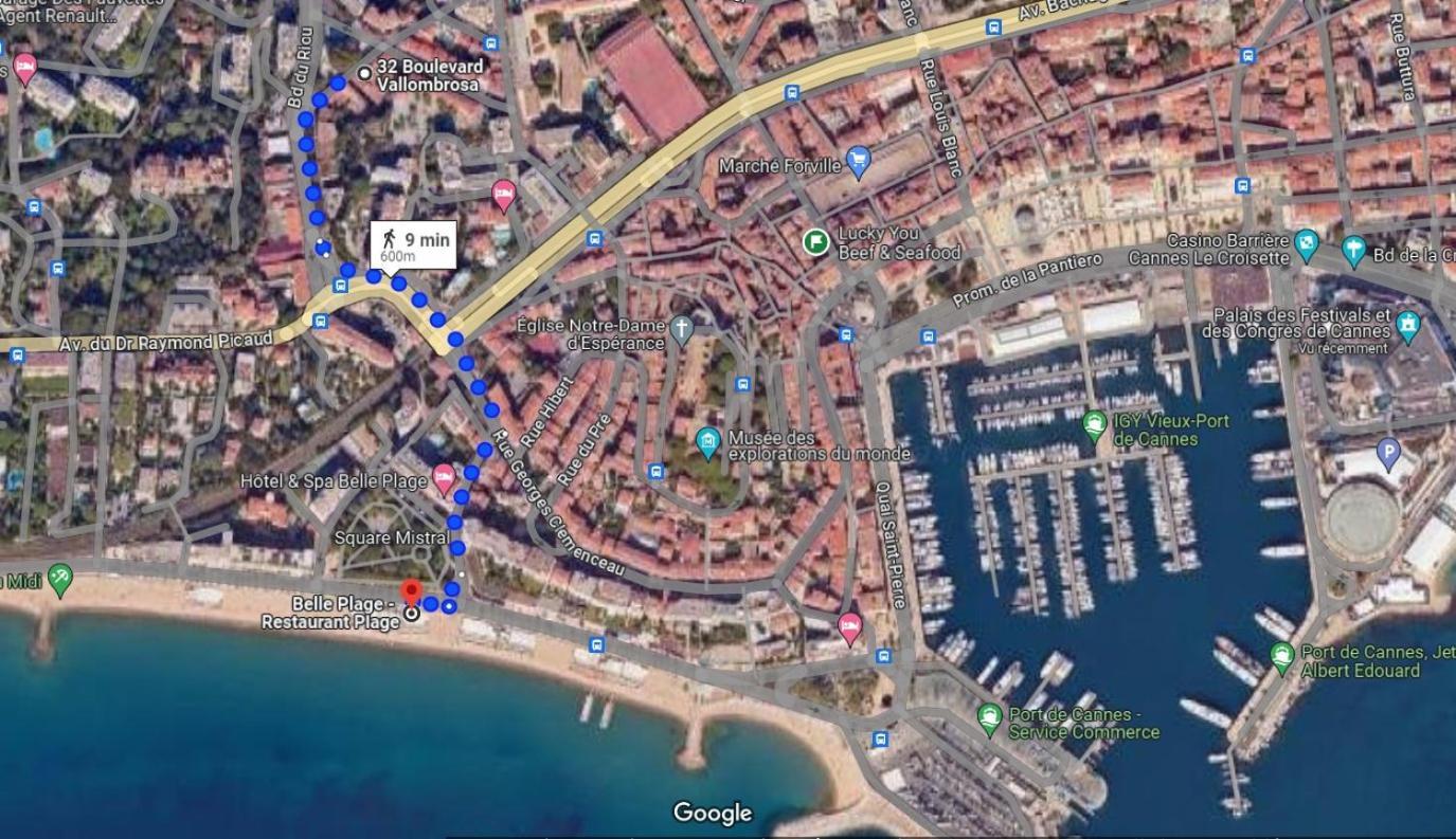 2 Pieces - Croisette Et Plages A 10 Mn A Pieds Cannes Bagian luar foto